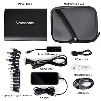 Volessence ポータブル電源 50000mAh大容量 急速充電 20V Amazon.com: Volessence 50000mAh Power Bank for Laptop, High